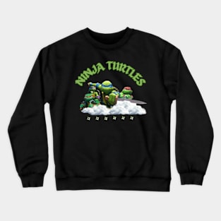 Ninja Turtles Teenage Years | Teenage Mutant Ninja Crewneck Sweatshirt